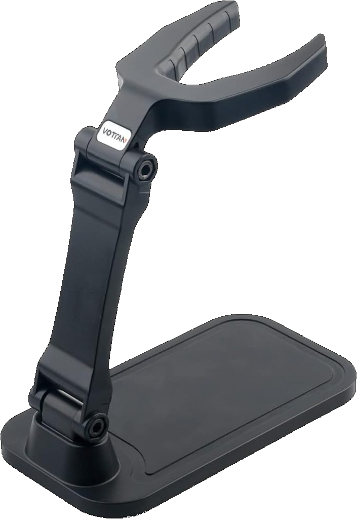 Universal barcode scanner stand
